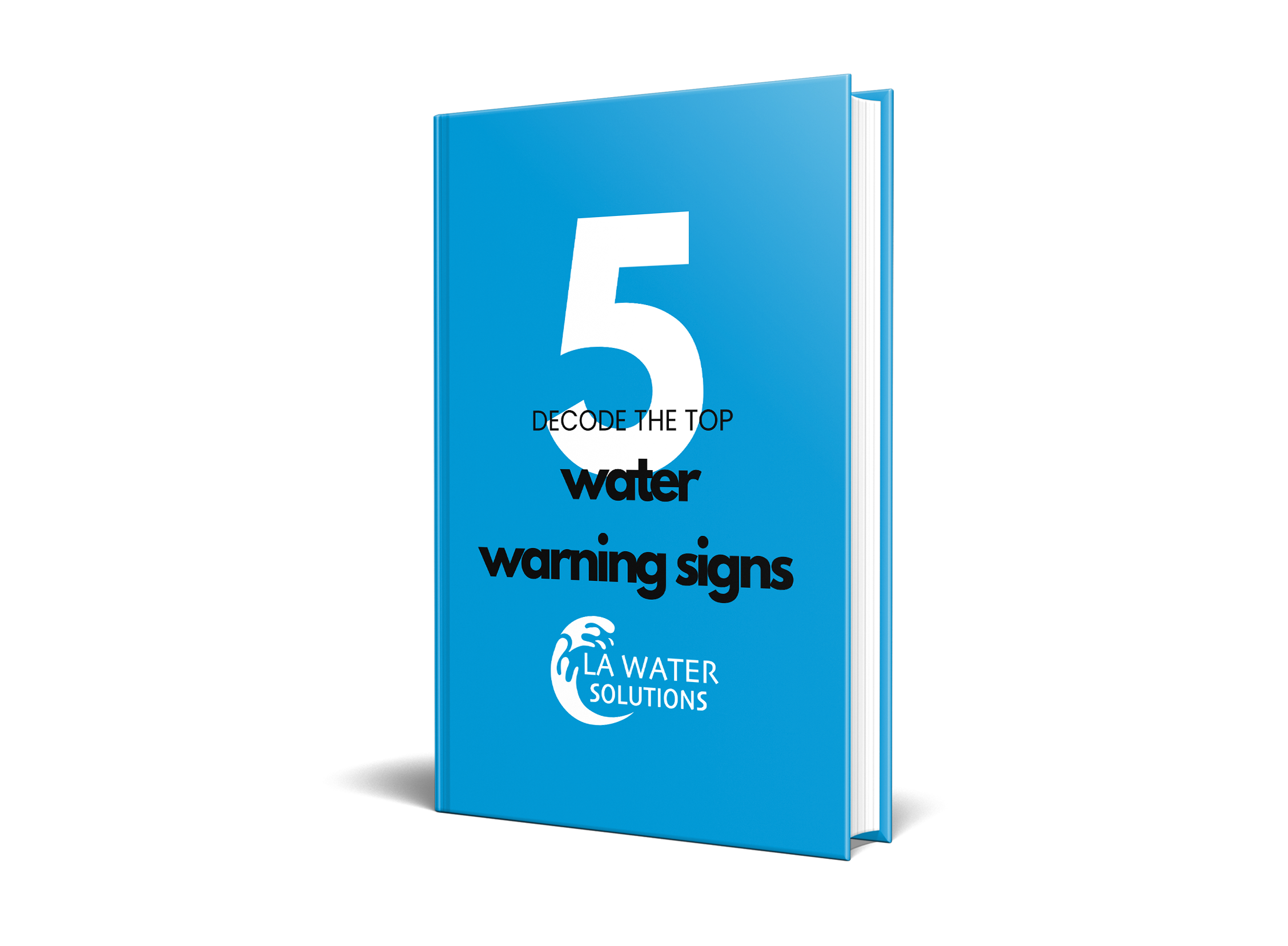 A photo of the book Decode the Top 5 Water Warning Signs.